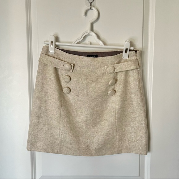 J. Crew Dresses & Skirts - J Crew Wool/Silk Blend Mini Skirt